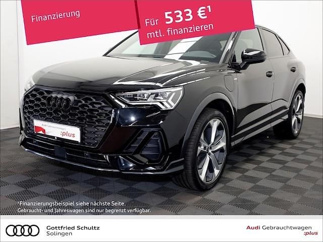 Schwarz Gebraucht 2021 Audi Q3 Sportback S-Line SUV | 37.950 € (Teuer) - Bild 1/3