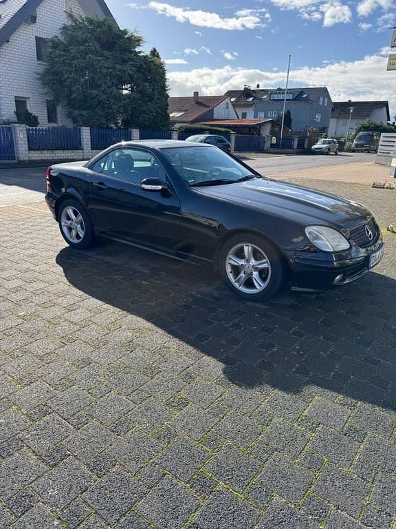 Schwarz Gebraucht 2004 Mercedes SLK230 Edition Cabrio | 3.500 € (Fairer Preis) - Bild 1/4