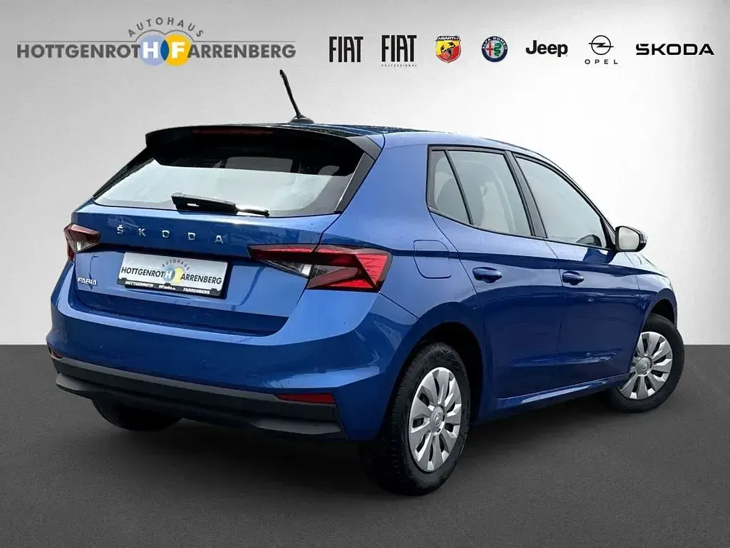 Gebraucht Skoda Fabia Active 80 PS (58 kW) 2023 Blau Kleinwagen