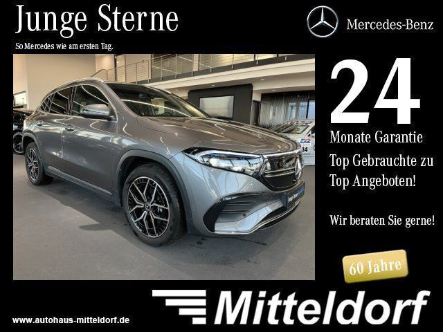 lack mountaingrau Gebraucht 2023 Mercedes EQA250+ Advanced SUV | 36.880 € (Fairer Preis) - Bild 1/4