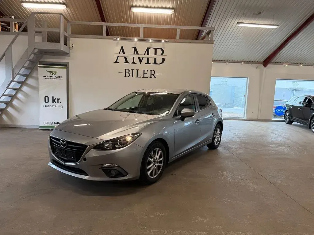 Brugt Mazda 3 120 HK (88 kW) 2015 Grå Sedan