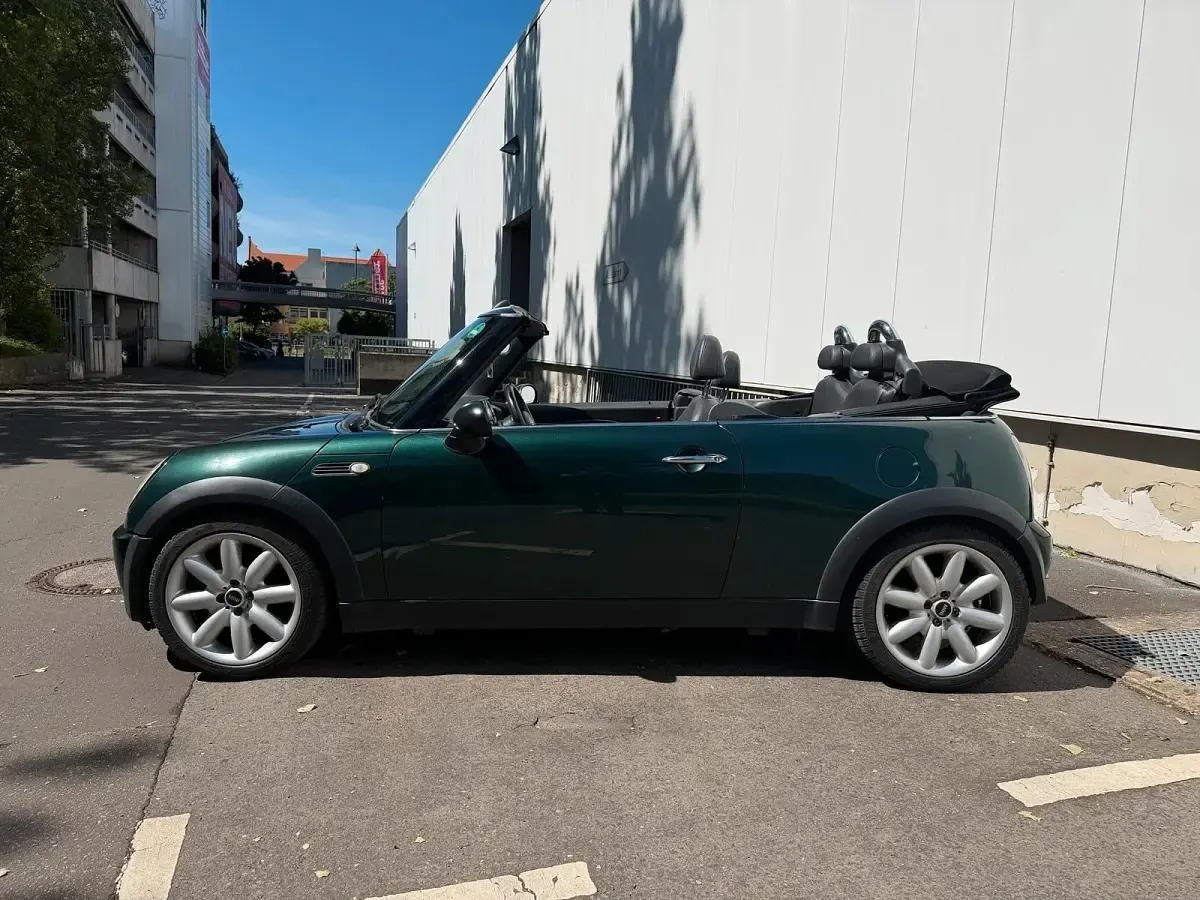 Gebraucht Mini Cooper Cabriolet 115 PS (84 kW) 2006 Grün Cabrio