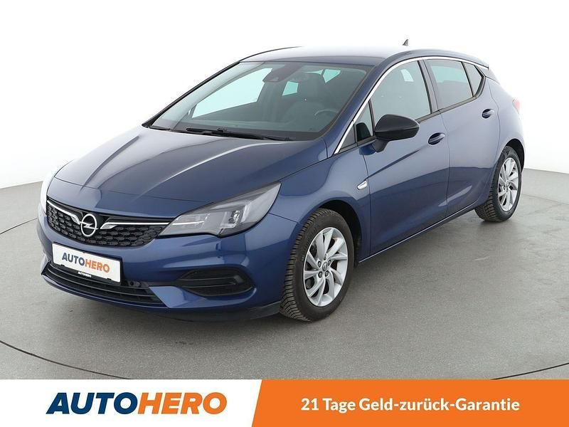 Blau Gebraucht 2021 Opel Astra Elegance Limousine | 12.580 € (Fairer Preis) - Bild 1/3