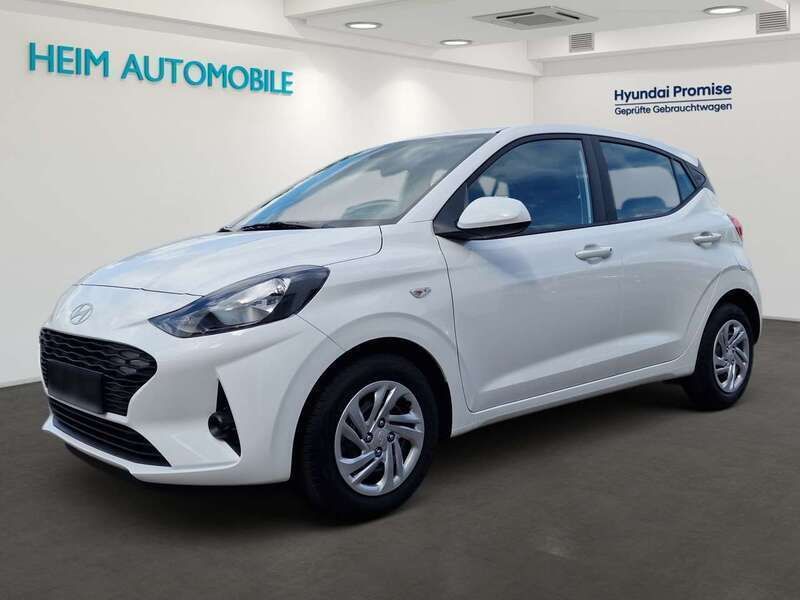 Atlas white Gebraucht 2024 Hyundai i10 Select Kleinwagen | 16.990 € (Fairer Preis) - Bild 1/4