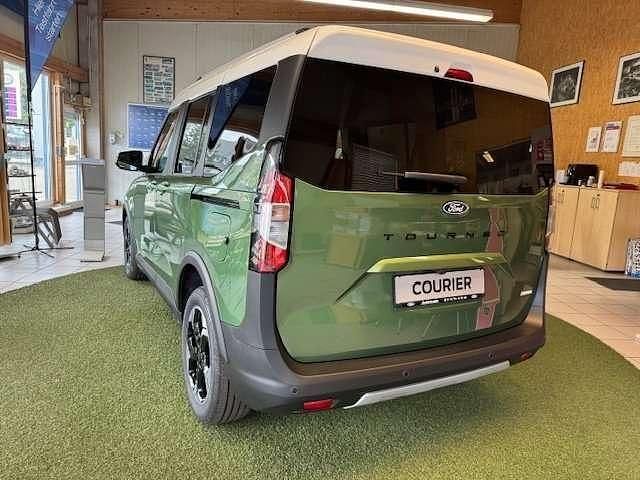 Neu Ford Tourneo Courier Active 125 PS (91 kW) 2025 Bursting green Van / Kleinbus