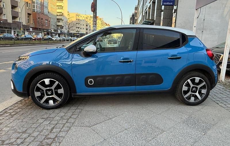 Gebraucht Citroën C3 Shine 110 PS (80 kW) 2018 Blau Kleinwagen