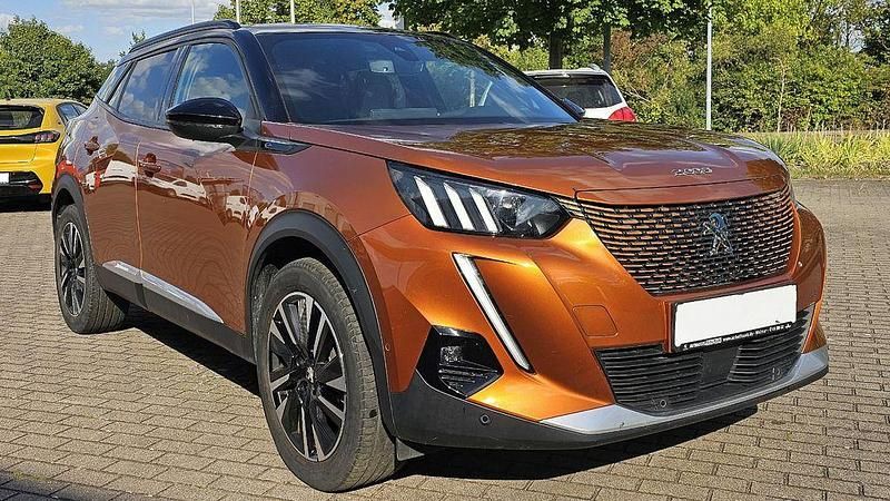 Orange fusion Gebraucht 2021 Peugeot e-2008 GT SUV | 18.889 € (Fairer Preis) - Bild 1/4