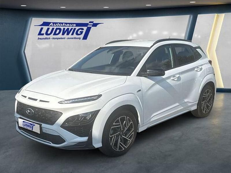 Weiß Gebraucht 2022 Hyundai Kona N Line SUV | 18.990 € (Fairer Preis) - Bild 1/4