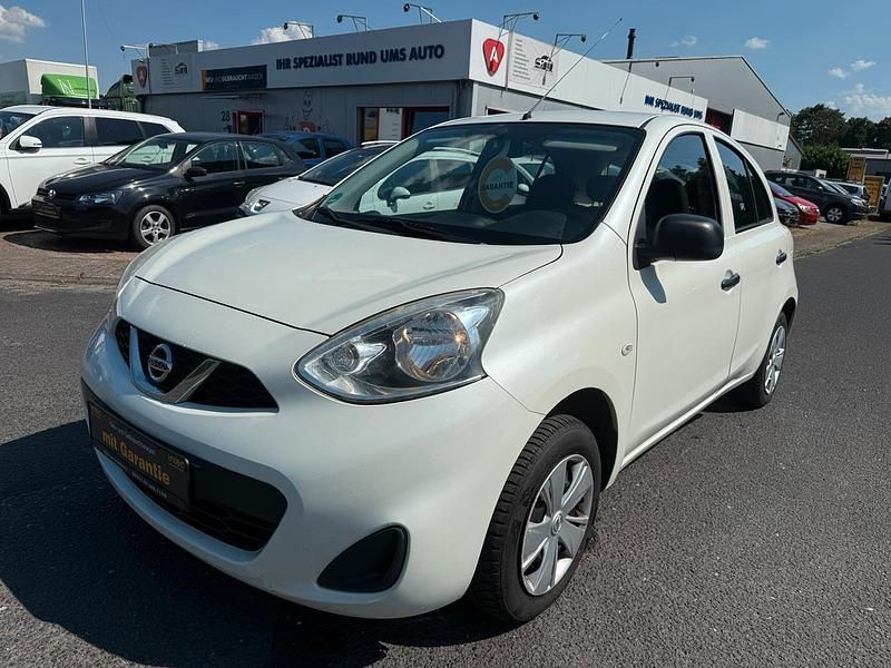 Weiß Gebraucht 2015 Nissan Micra Visia Kleinwagen | 5.999 € (Etwas zu teuer) - Bild 1/4