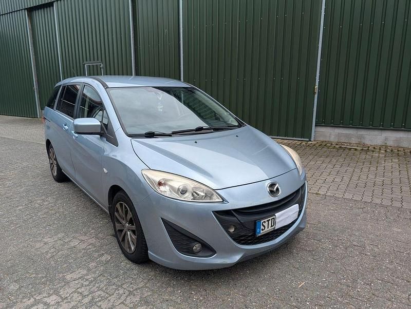 Blau Gebraucht 2012 Mazda 5 Center-Line Van / Kleinbus | 3.500 € (Fairer Preis) - Bild 1/4