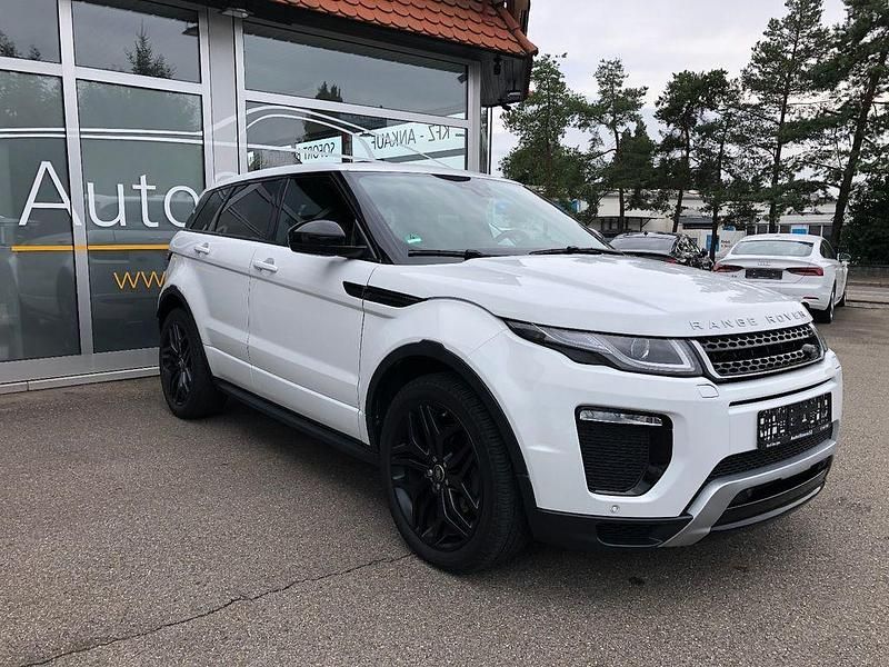 Weiß Gebraucht 2016 Land Rover Range Rover evoque SE Dynamic SUV | 21.990 € (Etwas zu teuer) - Bild 1/4