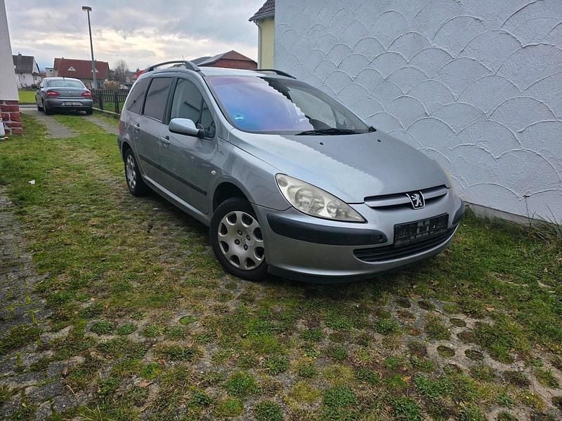 Gebraucht Peugeot 307 109 PS (80 kW) 2002 Silber Kombi