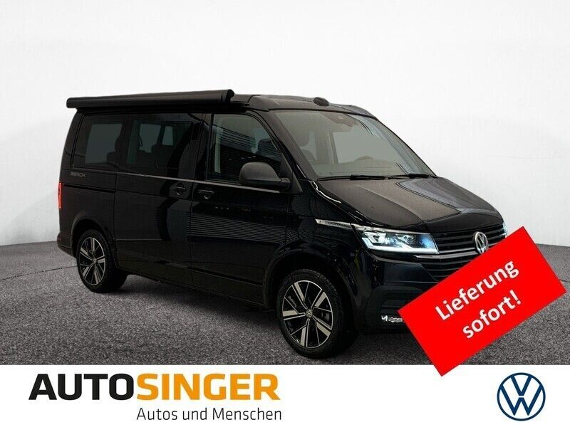 Schwarz Gebraucht 2022 VW T6.1 Beach Van | 78.480 € - Bild 1/4