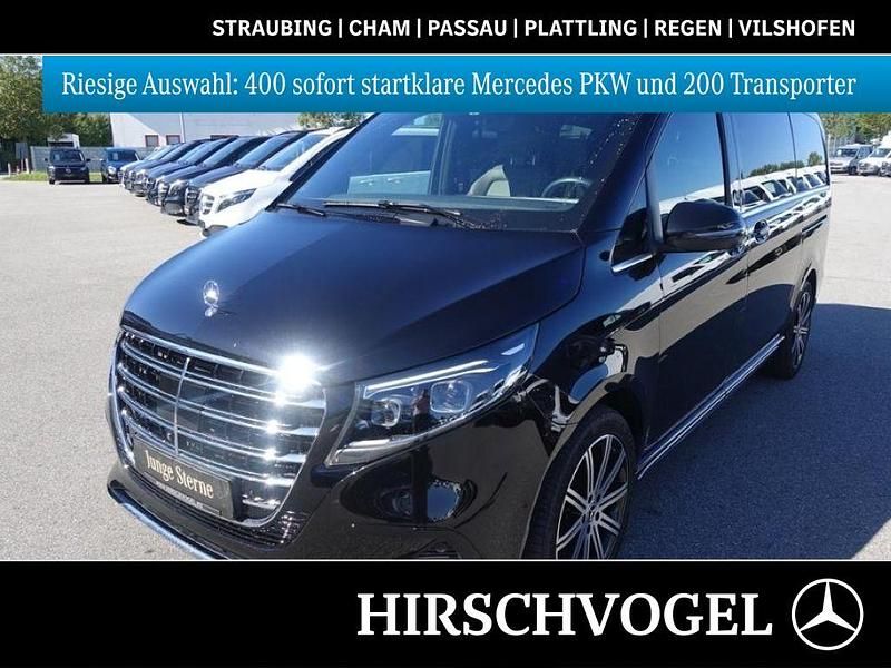 Obsidianschwarz metallic Gebraucht 2025 Mercedes V300 Exclusive Van / Kleinbus | 83.700 € (Fairer Preis) - Bild 1/4