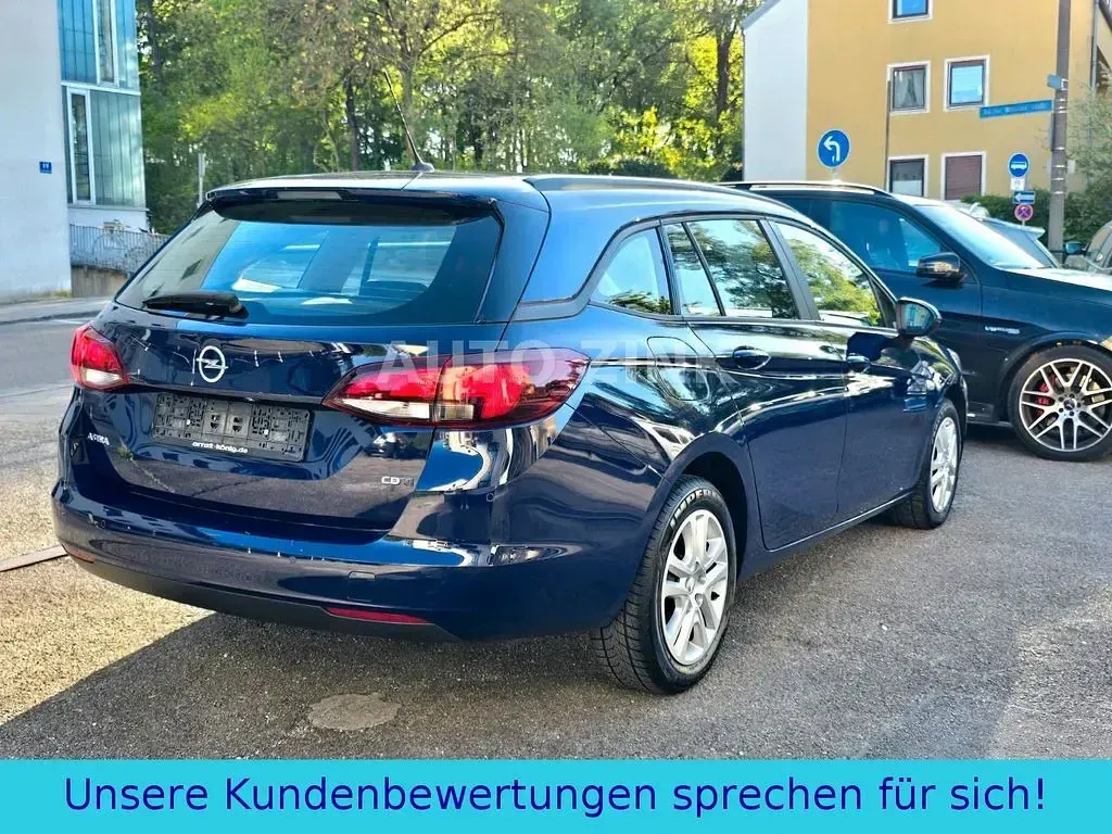 Gebraucht Opel Astra 110 PS (80 kW) 2016 Blau Kombi