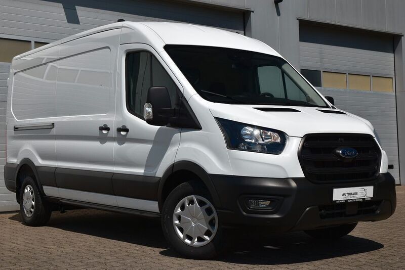 Frozen white Neu 2024 Ford Transit Trend Van / Kleinbus | 31.999 € (Superpreis) - Bild 1/4