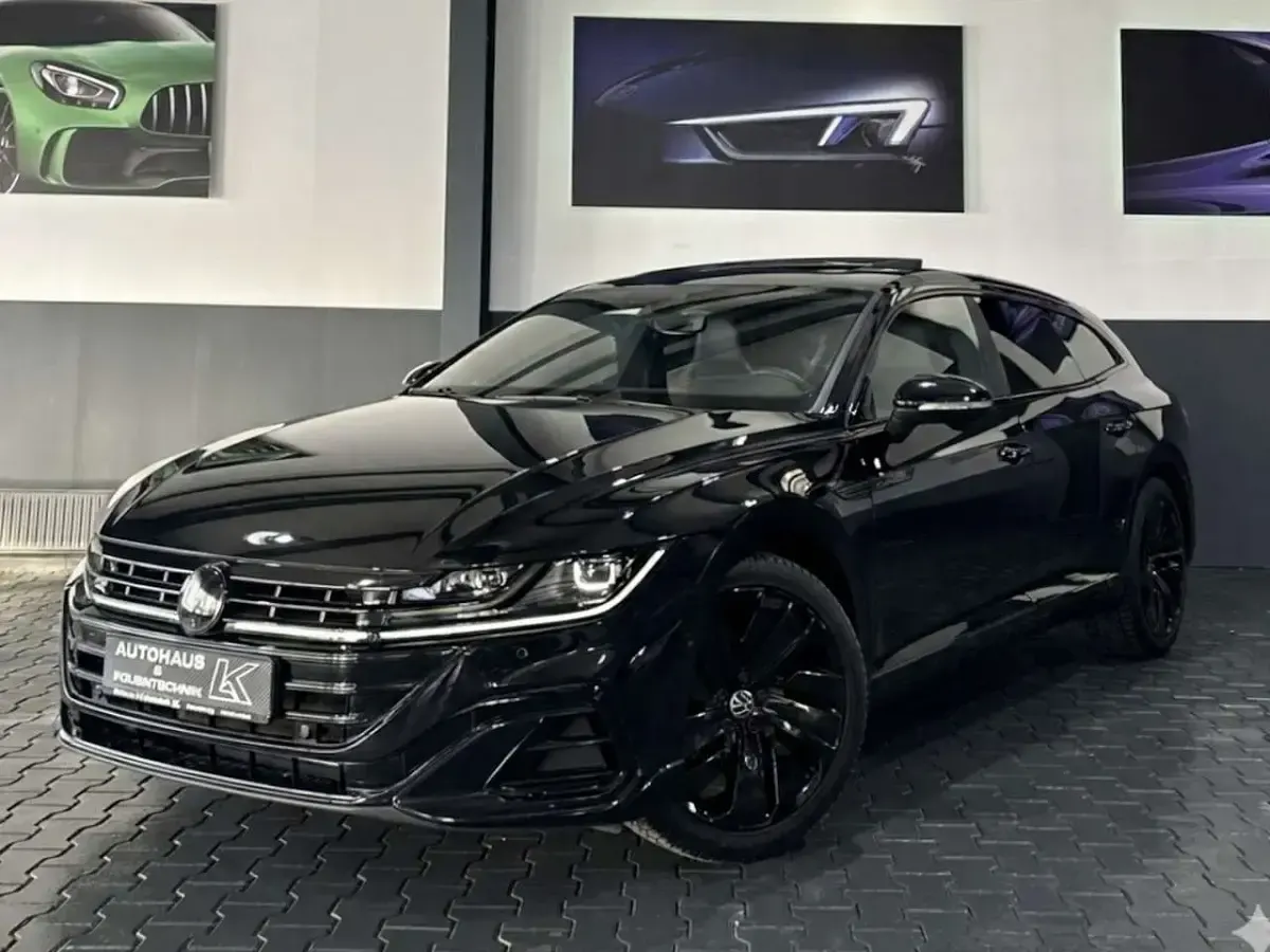 Gebraucht VW Arteon R-line 200 PS (147 kW) 2022 Deep black perleffekt Kombi