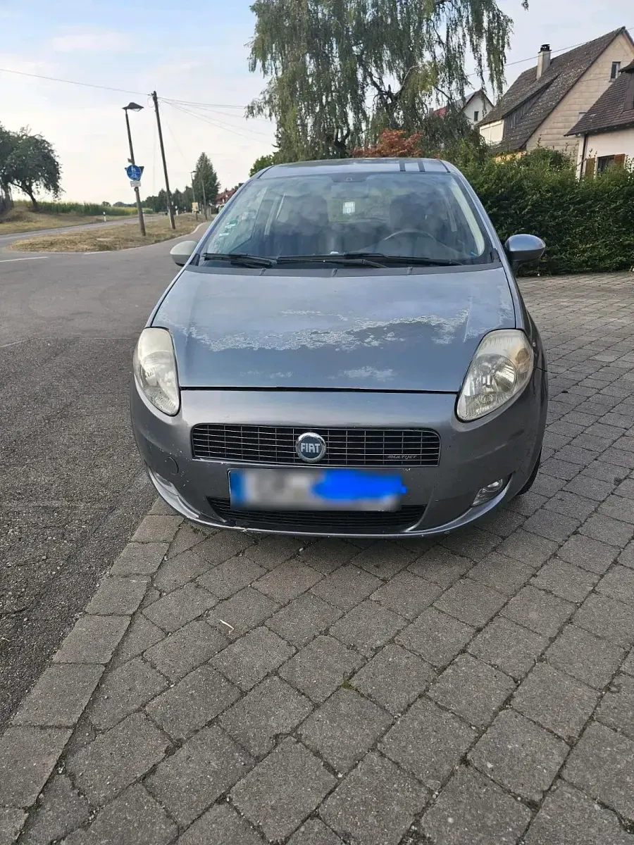 Gebraucht Fiat Grande Punto 90 PS (66 kW) 2006 Grau Kleinwagen