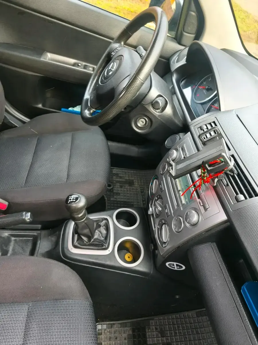 Usata Mazda 2 80 CV (58 kW) 2007 Blu Utilitaria