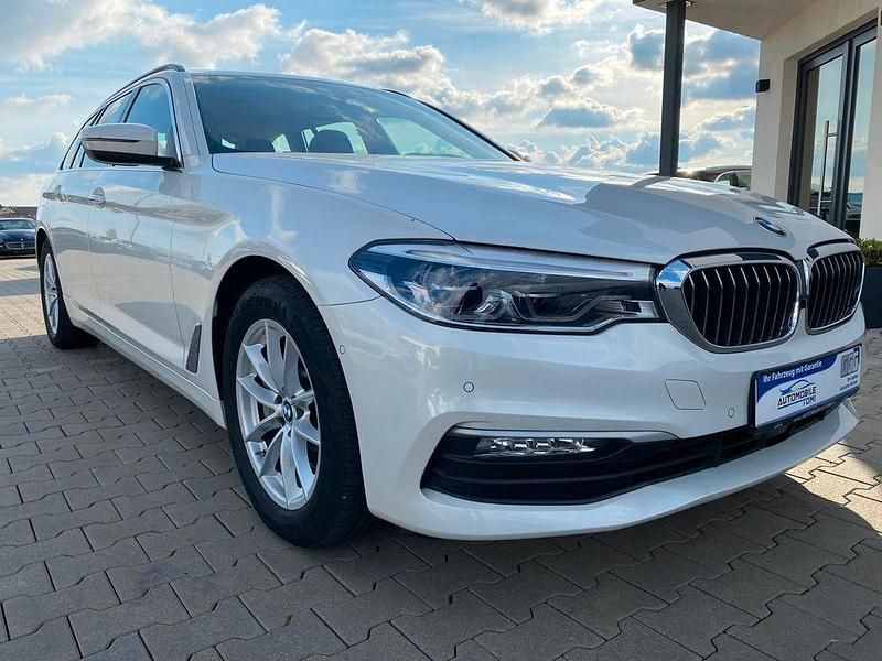 Weiß Gebraucht 2018 BMW 530 Sport Line Kombi | 22.200 € (Guter Preis) - Bild 1/4