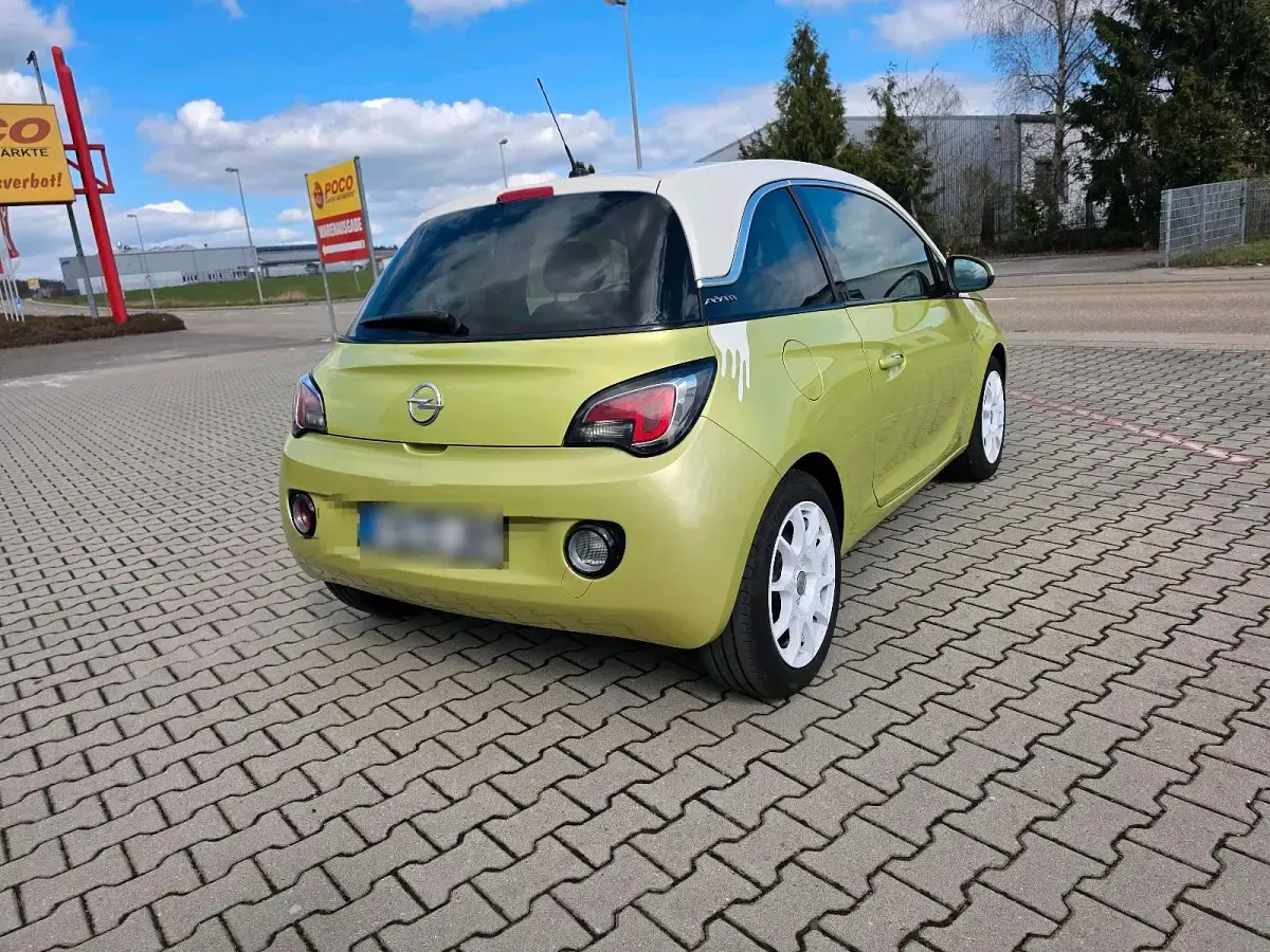 Second-hand Opel Adam 87 CP (63 kW) 2014 Verde Hatchback