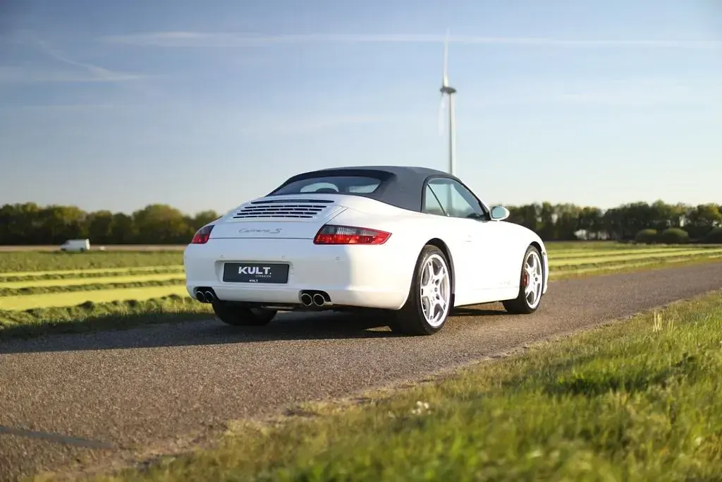 Gebraucht Porsche 911 Carrera S Cabriolet 355 PS (261 kW) 2008 Weiß Cabrio