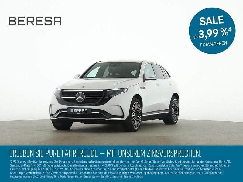 Weiß Gebraucht 2022 Mercedes EQC400 AMG SUV | 36.980 € (Fairer Preis) - Bild 1/4