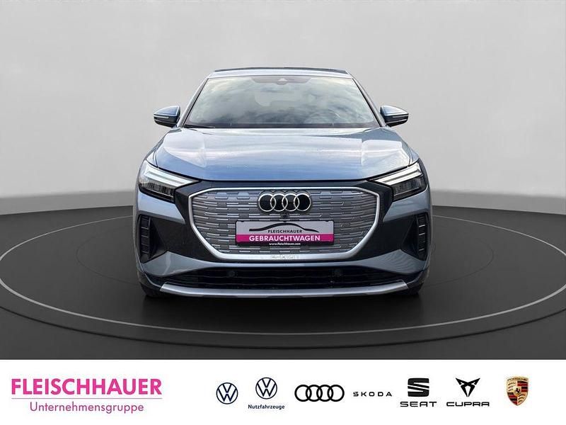 Gebraucht Audi Q4 Sportback e-tron S-Line 150 kW (204 PS) 2022 Blau SUV