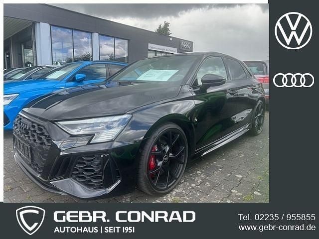 Schwarz Gebraucht 2022 Audi RS3 Sportback Ambiente Kleinwagen | 48.789 € (Fairer Preis) - Bild 1/4