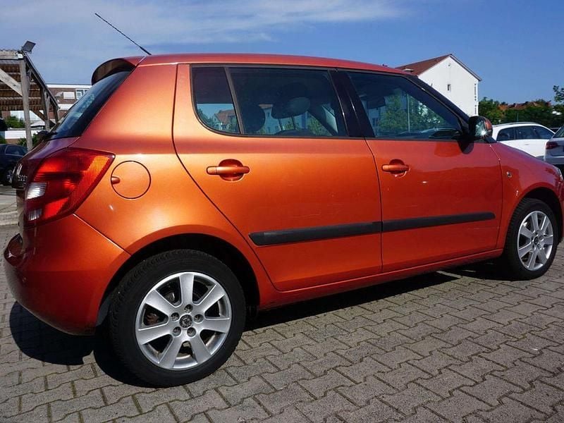 Gebraucht Skoda Fabia Elegance 105 PS (77 kW) 2008 Orange Kleinwagen