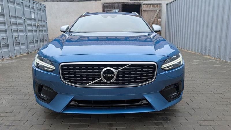 Gebraucht Volvo V90 R-Design 235 PS (172 kW) 2018 Blau Kombi