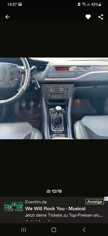 Gebraucht Citroën C5 Exclusive 156 PS (114 kW) 2012 Weiß Limousine