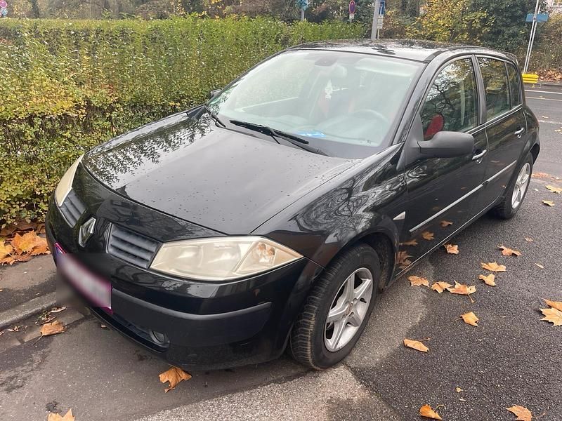 Schwarz Gebraucht 2004 Renault Mégane II Kleinwagen | 1.350 € - Bild 1/4