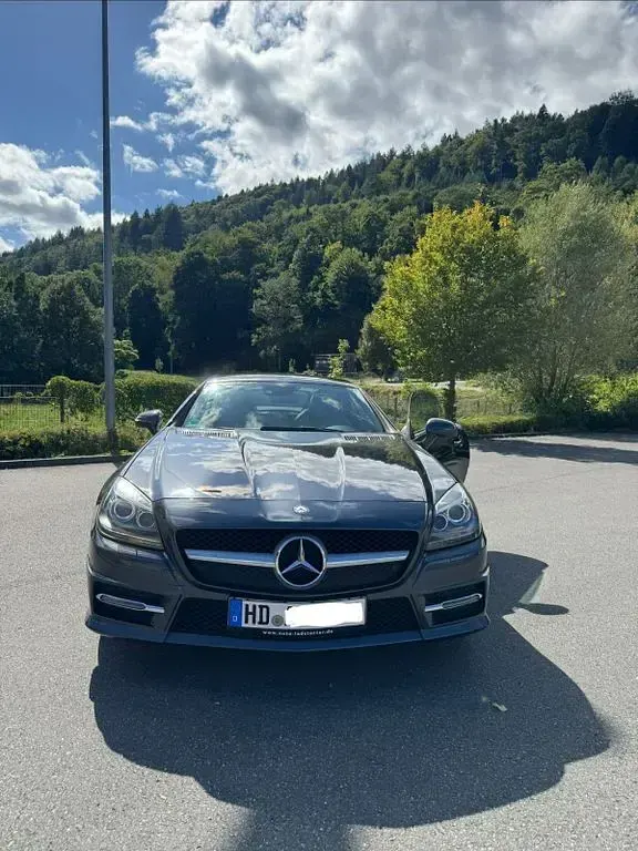 Gebraucht Mercedes SLK250 204 PS (150 kW) 2013 Schwarz Cabrio