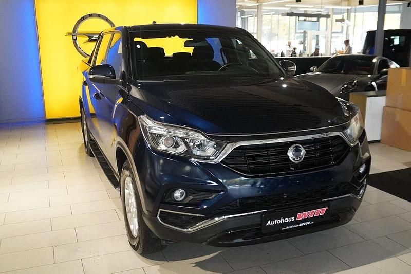 Blau Gebraucht 2021 Ssangyong (KGM) Musso Quartz SUV | 21.990 € - Bild 1/4