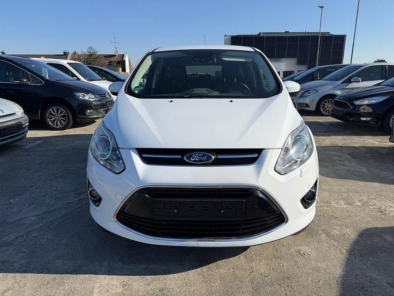 Gebraucht Ford C-MAX Titanium 125 PS (91 kW) 2013 Weiß Van / Kleinbus