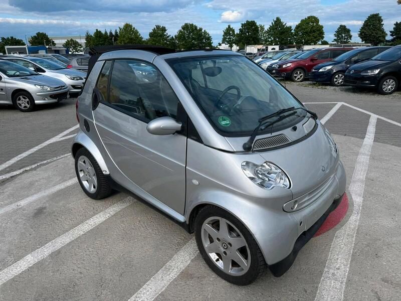 Silber Gebraucht 2004 Smart ForTwo Cabrio Cabrio | 1.099 € (Guter Preis) - Bild 1/4