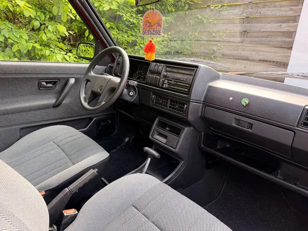 Gebraucht VW Golf II 69 PS (50 kW) 1990 Rot Kleinwagen