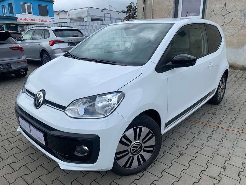 Pure white Gebraucht 2020 VW up! move up! Kleinwagen | 9.985 € (Fairer Preis) - Bild 1/4