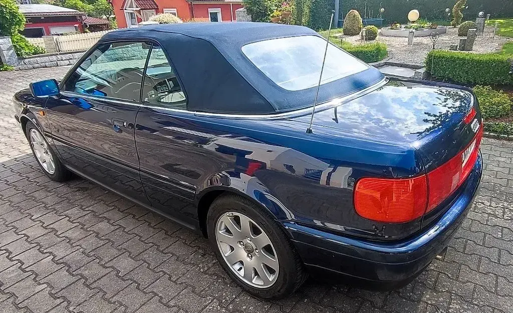 Gebraucht Audi Cabriolet Sport 116 PS (85 kW) 1997 Blau Cabrio