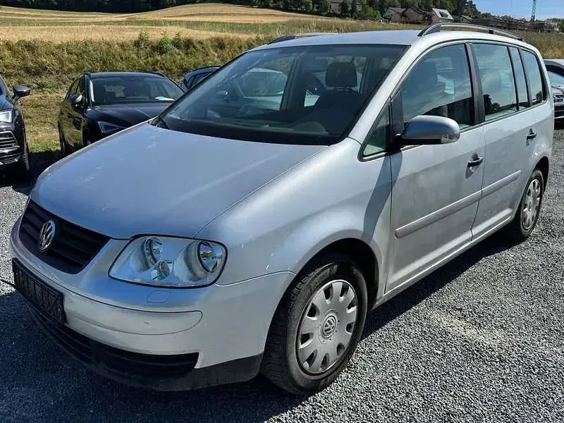 Gebraucht VW Touran Conceptline 105 PS (77 kW) 2005 Silber Van / Kleinbus