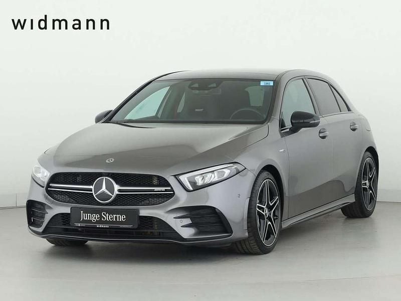 Metalliclack mountaingrau Gebraucht 2020 Mercedes A35 AMG AMG Limousine | 32.850 € (Guter Preis) - Bild 1/4