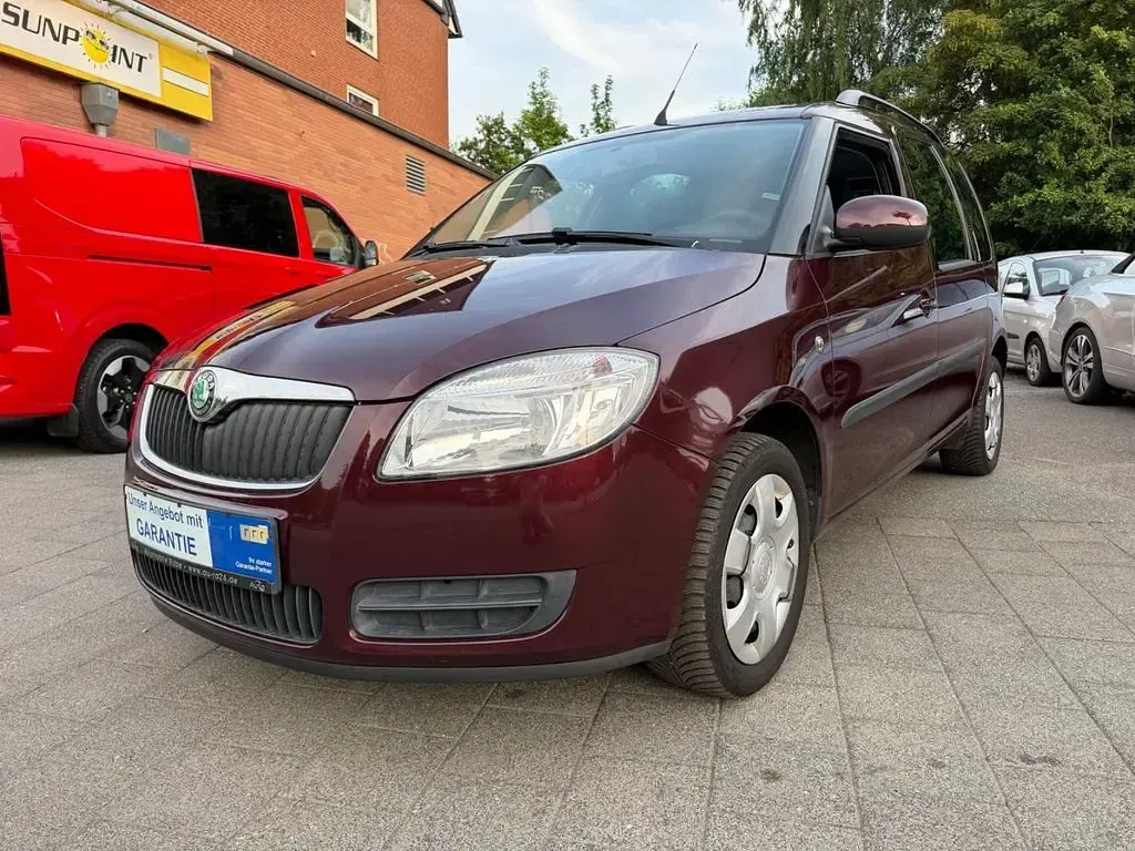 Gebraucht Skoda Roomster Plus Edition 86 PS (63 kW) 2010 Braun Van / Kleinbus