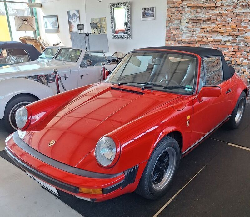 Gebraucht Porsche 911 238 PS (175 kW) 1987 Rot Cabrio