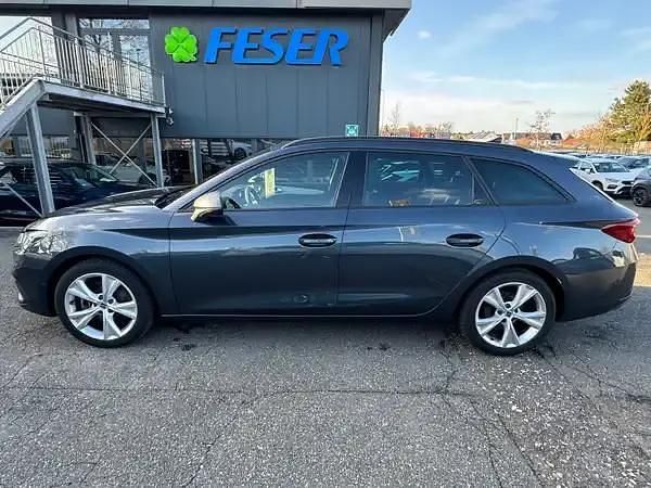 Gebraucht Seat Leon 150 PS (110 kW) 2022 Magnetic grau metallic Kombi