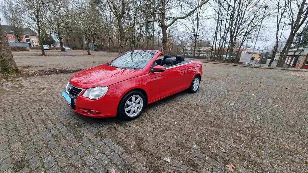Gebraucht VW Eos 122 PS (89 kW) 2008 Rot Cabrio