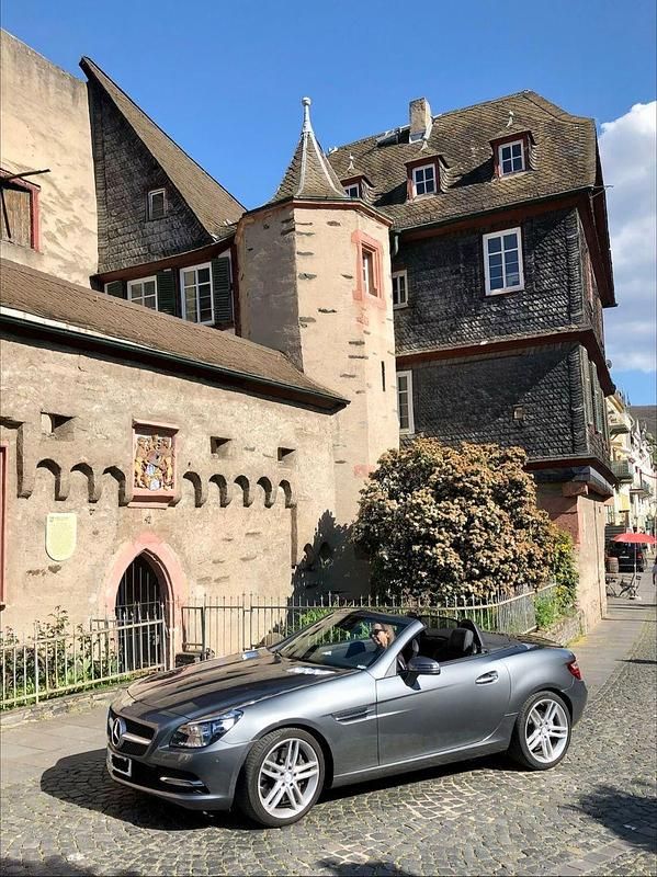 Gebraucht Mercedes SLK200 184 PS (135 kW) 2016 Grau Cabrio