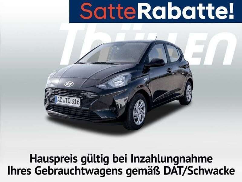 Schwarz Neu 2024 Hyundai i10 Select Kleinwagen | 16.480 € (Fairer Preis) - Bild 1/4