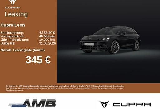 Neu Cupra Leon 204 PS (150 kW) 2025 Schwarz Limousine