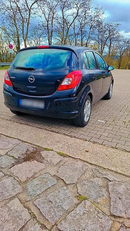Gebraucht Opel Corsa 80 PS (58 kW) 2009 Schwarz Kleinwagen